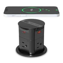 Saída pop-up ANNQUAN 3.15 com carregador sem fio de 15 W PD de 20 W Saída pop-up ANNQUAN 3.15 com carregador sem fio de 15 W PD de 20 W