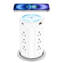 Saída pop-up HEZI de 4 polegadas com carregador sem fio USB de 45 W e 15 W