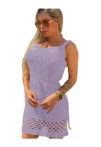 Saída Praia Curta Vestido Tricot Verão Banho Moda Blogueira