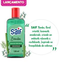 Saif Limpador Perfumado Concentrado Bambu 120ml