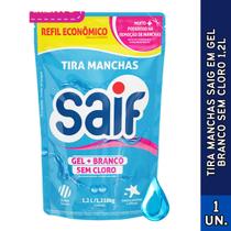 Saif Tira Manchas Sachê Sem Cloro Para Roupas Brancas 1,2L (azul) Saif Tira Manchas Sachê Sem Cloro Para Roupas Brancas 1,2L (azul)