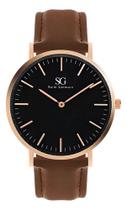 Saint Germain Bronx Bronx Black Rosé Gold 40mm Bbr40 Masculino Adultos (cód: 28260170) Marrom Rose Gold Preto