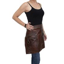 Saiote Avental de Cintura Churrasco Feminino Couro Prime Saiote Avental de Cintura Churrasco Feminino Couro Prime