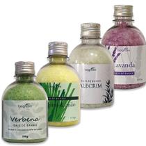 Sais De Banho 4 Capim Limão + Verbena + Lavanda + Alecrim