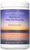 Sais de banho ANCIENT SECRETS Dead Sea sem perfume 1 kg