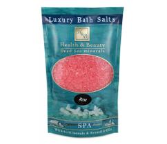 Sais De Banho De Luxo ROSA - Mar Morto - De Israel - 500gr