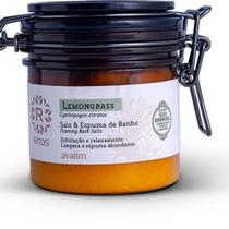 Sais de banho e espuma lemongrass 190 g - ritos - Avatim Cheiros da Terra