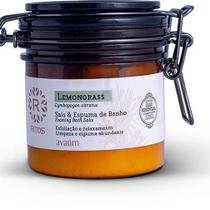 Sais De Banho E Espuma Lemongrass 190 G - Ritos - Avatim Cheiros Da Terra