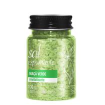 Sais de Banho Espumante de Maçã Verde Revitalizante Para Banheira, 100g