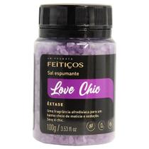 Sais de banho espumante love chic êxtase 100g Sais de banho espumante love chic êxtase 100g