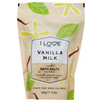 Sais de banho I Love Vanilla Milk Calming Bath Soak 500mL Sais de banho I Love Vanilla Milk Calming Bath Soak 500mL