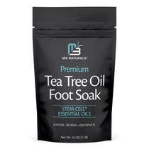 Sais de Epsom de óleo de melaleuca Foot Soak para spa de pés 500 ml M3 Naturals