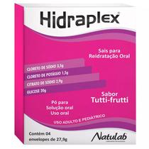 Sais Para Reidratação Hidraplex Sabor Tutti-Frutti 4 Envelopes Sais Para Reidratação Hidraplex Sabor Tutti-Frutti 4 Envelopes