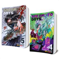 SAKAMOTO DAYS Mangá Volume 4 e 5 KIT Capa Comum português BR SAKAMOTO DAYS Mangá Volume 4 e 5 KIT Capa Comum português BR