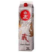 Sake saque premium hakushika japonês kurapack 2l 200ml Sake saque premium hakushika japonês kurapack 2l 200ml