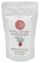 SAKU Chá, Mistura de Latte Ruby Gengibre e Beterraba, Superalimento Latte, Pacote de 85g SAKU Chá, Mistura de Latte Ruby Gengibre e Beterraba, Superalimento Latte, Pacote de 85g
