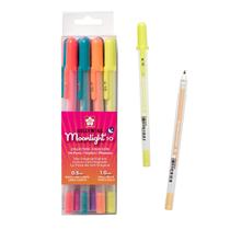 SAKURA Gelly Roll Moonlight Paquete de 16 Plumas de Gel con Tinta Gruesa