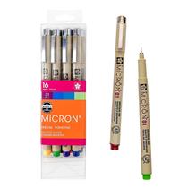 Sakura Pigma Micron 01, Cores Arquivísticas Sortidas 16 Unidades Sakura Pigma Micron 01, Cores Arquivísticas Sortidas 16 Unidades