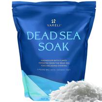 Sal de banho de magnésio Bath & Foot Soak YARELI Dead Sea 2,27 kg