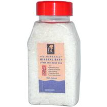 Sal de banho mineral do Mar Morto 1 Lb da Sea Minerals