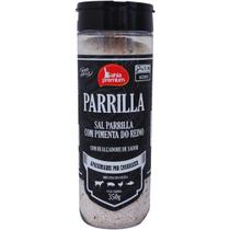 Sal de Parrilla O Melhor Com Lemon Pepper 350g Churrasco Com Realçador de Sabor Bahia Premium