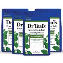 Sal Epsom Dr. Teal's Relax & Relief Eucalyptus 1,36 kg (x4)