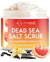 Sal esfoliante do Mar Morto Scrub O Naturals com toranja 530mL