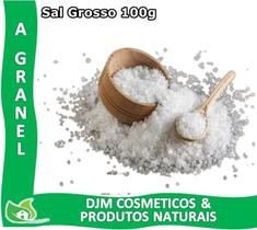 Sal Grosso 100g / Limpeza / Tempero / Banho / Esfoliante