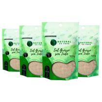 Sal Grosso100% Natural Sem Iodo Premium Pouch Kit 4 100g Sal Grosso100% Natural Sem Iodo Premium Pouch Kit 4 100g