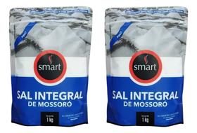 Sal Integral de Mossoró de 1kg- Smart/Jasmine-Kit com 2 unidades