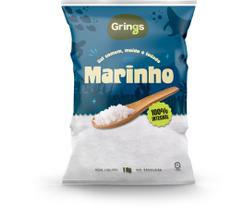 Sal (marinho) comum moido iodado 1kg grings