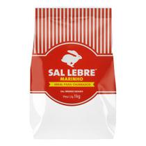 Sal Marinho Grosso Lebre Em Pacote Sem Glúten 1 Kg