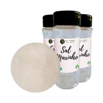 Sal Marinho Importado 100% Puro Pote com Dosador Kit 3 100g