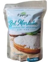 Sal Marinho Integral MOÍDO de Mossoró RN 1kg Natural, Puro e Perfeito para sua Saúde Kippys Natural Sal Marinho Integral MOÍDO de Mossoró RN 1kg Natural, Puro e Perfeito para sua Saúde Kippys Natural