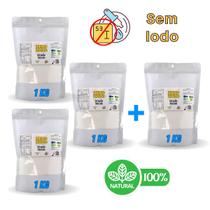 Sal Marinho Integral Moído Sem Iodo 4 Un 1Kg Tota (4Kg)