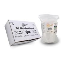 Sal Marinho Integral Sem Iodo 100% Natural Moido 1kg Puro