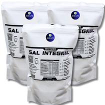 Sal Marinho Integral Sem Iodo 3kg Mossoro (Moído) Mossoro