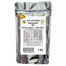 Sal marinho integral vegano, sem iodo, moído 3Kg