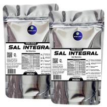 Sal Marinho Integral Zero Iodo 2 kg Salinas Mossoró Moído