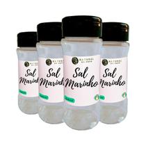 Sal Marinho Qualidade Premium Kit 4 Pote Com Dosador 100G