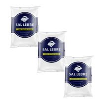 Sal Marinho Refinado Lebre 1kg Kit com 3 Unidades Sal Marinho Refinado Lebre 1kg Kit com 3 Unidades