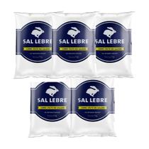 Sal Marinho Refinado Lebre 1kg Kit com 5 Unidades Sal Marinho Refinado Lebre 1kg Kit com 5 Unidades