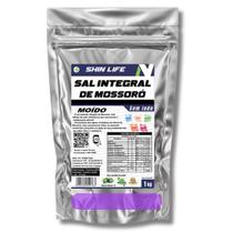 Sal Marinho Salinas Mossoro Moído Sem Iodo 1kg 100% Integral