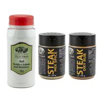 Sal Marinho, Steak Mix Spice e Steak Dry Rub - Villa Cerroni