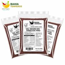 Sal Negro do Himalaia Natural Gourmet Rico em Minerais Tempero Premium 600g Sal Negro do Himalaia Natural Gourmet Rico em Minerais Tempero Premium 600g