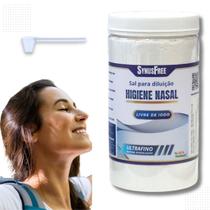 Sal P/ Lavagem Nasal Sem Iodo 1kg Com Colher Dosadora