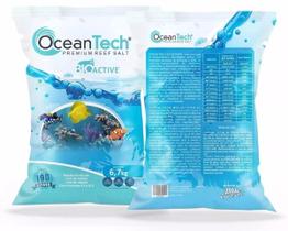 Sal Para Aquário Marinho Ocean Tech Saco Com 6,7Kg