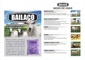 sal para bois mineralizado antiparasitario,3 pacotes - Bailaco