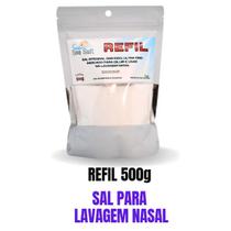 Sal Para Lavagem Nasal Ultrafino Sachê Refil 500g Sem Iodo