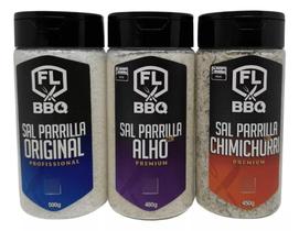 Sal parrilla chimichurri alho original flbbq kit churrasco - kit flbbq Sal parrilla chimichurri alho original flbbq kit churrasco - kit flbbq
